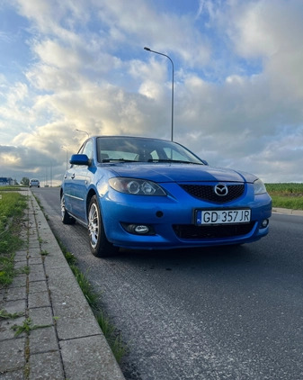 Mazda 3 cena 8300 przebieg: 190168, rok produkcji 2006 z Bartoszyce małe 154